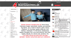 Desktop Screenshot of boernsunivers.dk